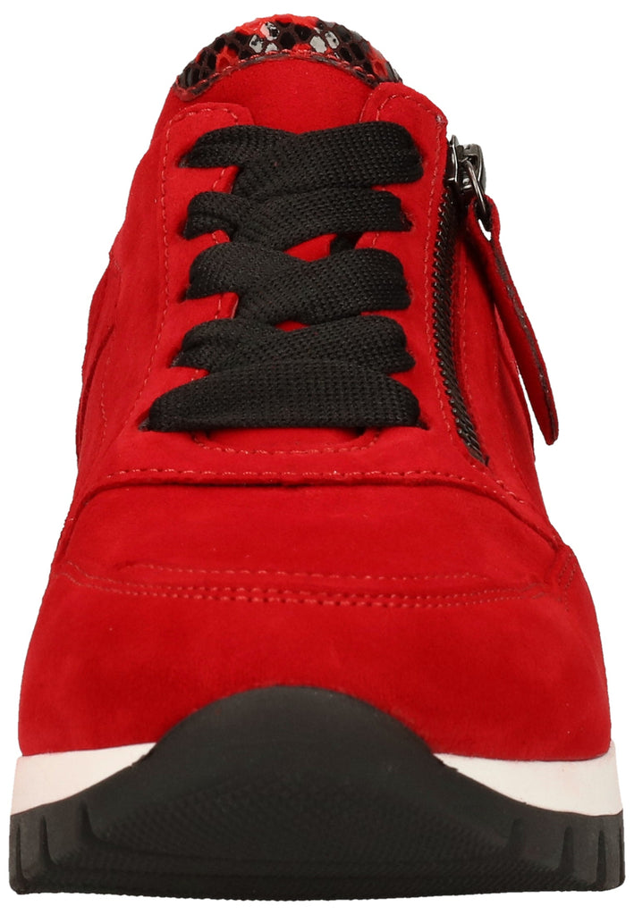 Gabor Sneaker Leder Rubinrot - surf4shoes