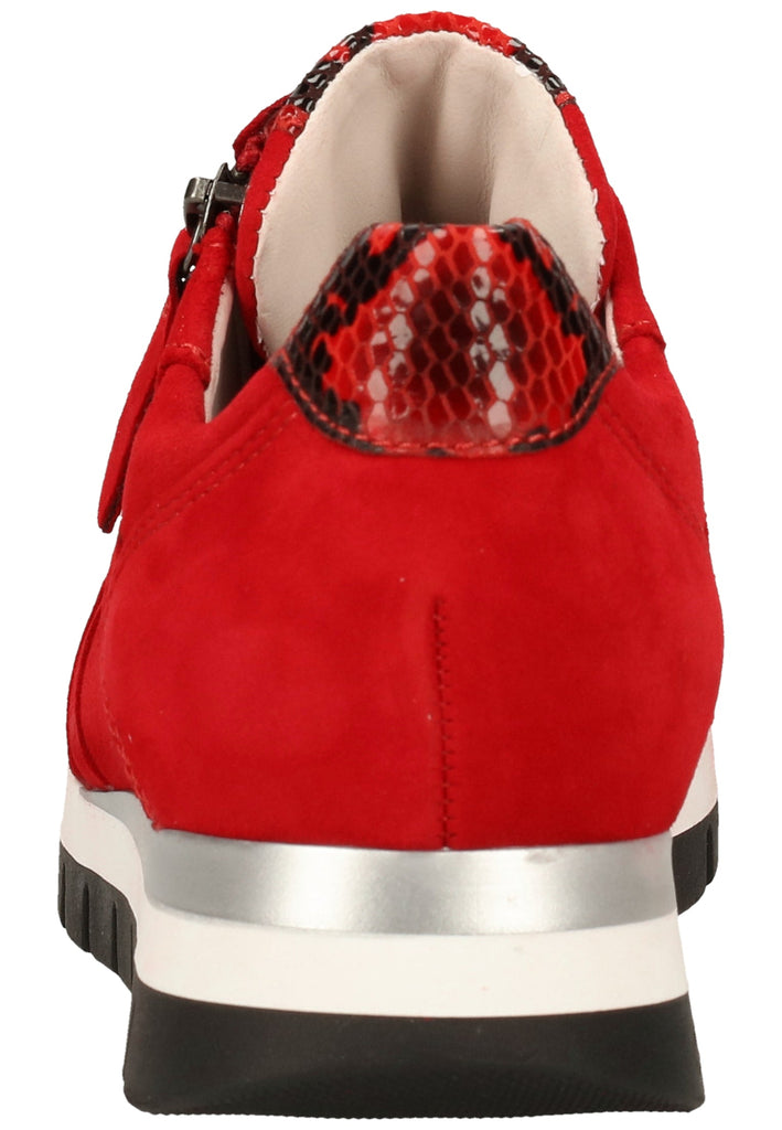 Gabor Sneaker Leder Rubinrot - surf4shoes