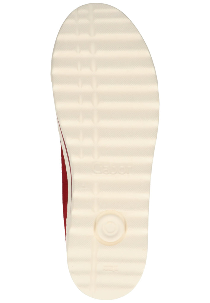 Gabor Sneaker Leder Rot - surf4shoes