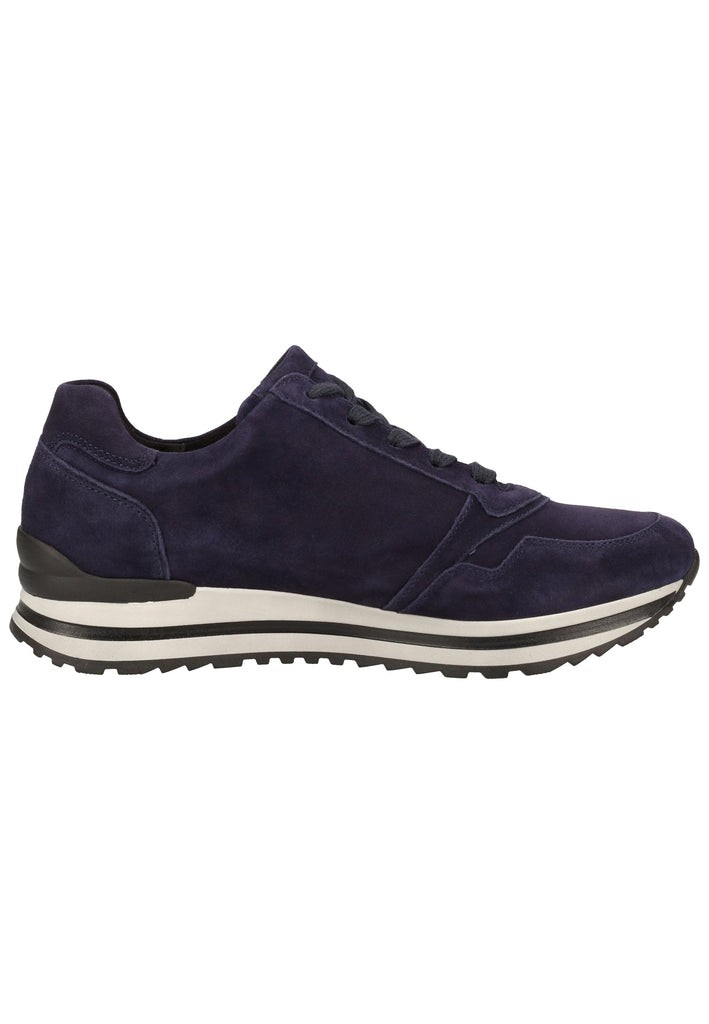 Gabor Sneaker Leder Blau - surf4shoes