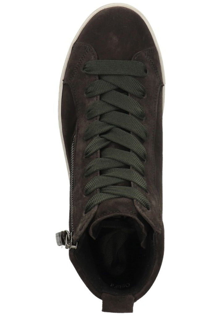 Gabor Sneaker Leder Dunkelgrau - surf4shoes