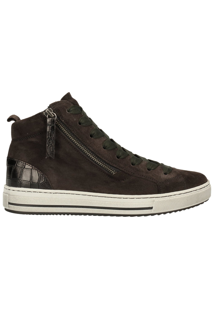 Gabor Sneaker Leder Dunkelgrau - surf4shoes