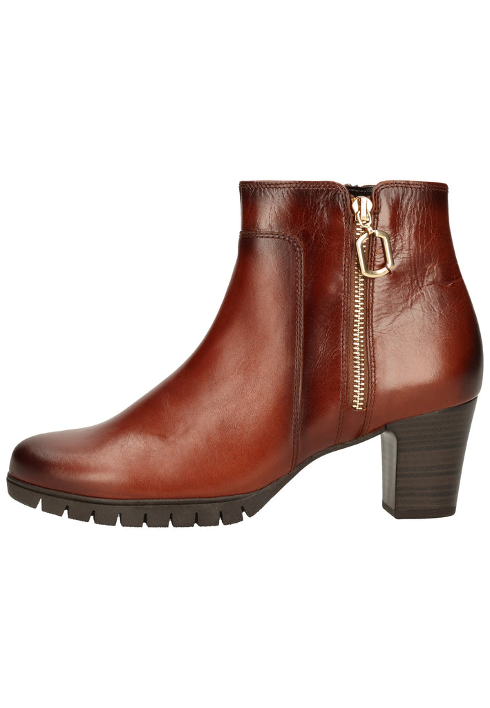 Gabor Stiefelette Nappaleder Braun - surf4shoes