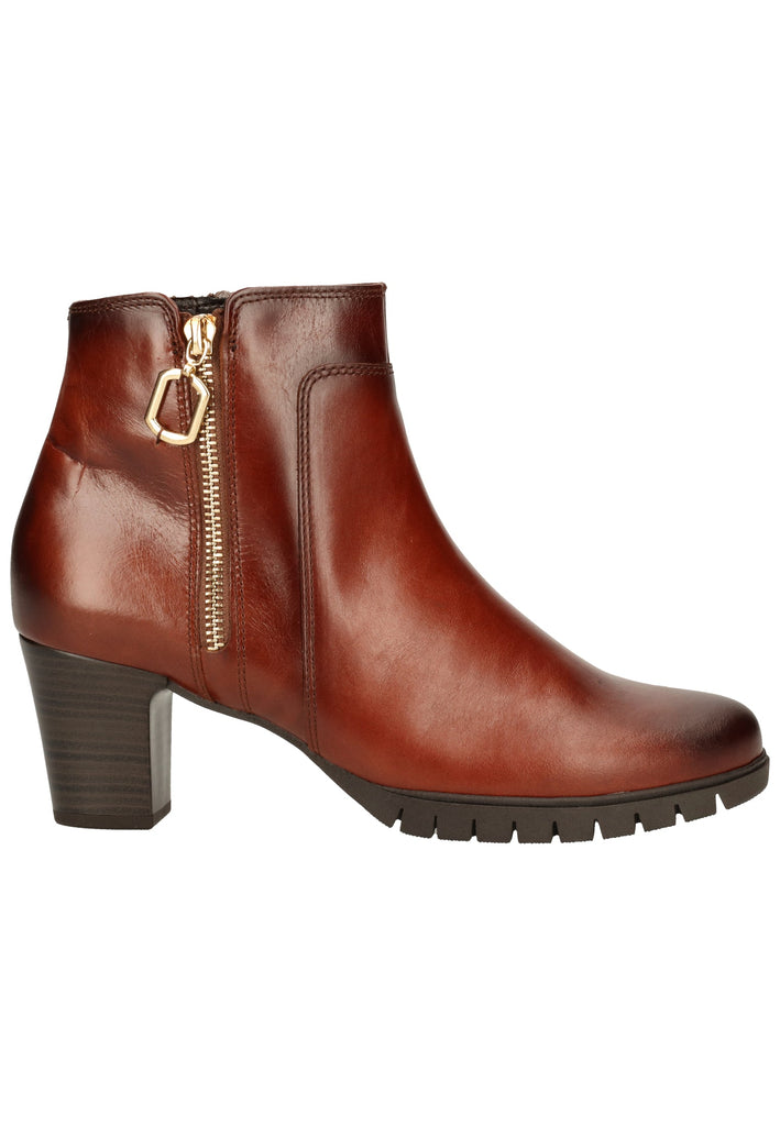 Gabor Stiefelette Nappaleder Braun - surf4shoes