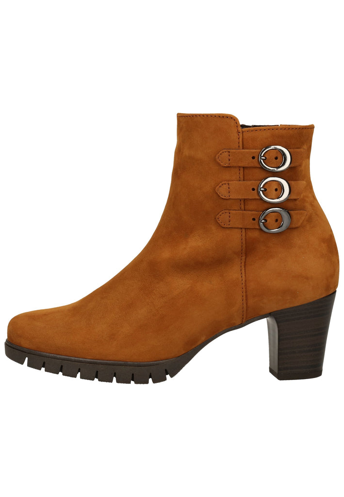Gabor Stiefelette Nubukleder Hellbraun - surf4shoes