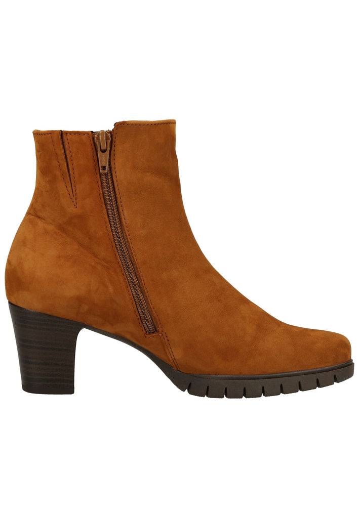 Gabor Stiefelette Nubukleder Hellbraun - surf4shoes