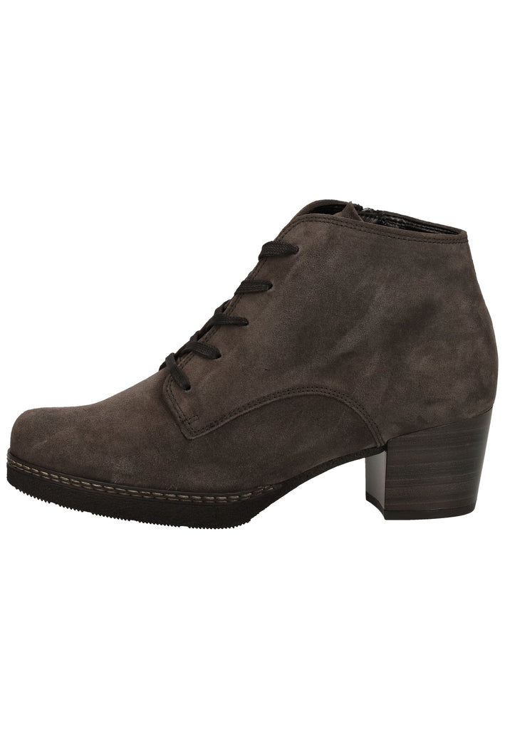 Gabor Stiefelette Leder Dunkelgrau - surf4shoes