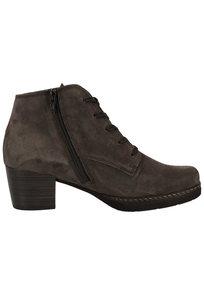 Gabor Stiefelette Leder Dunkelgrau - surf4shoes