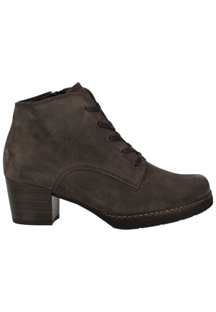 Gabor Stiefelette Leder Dunkelgrau - surf4shoes