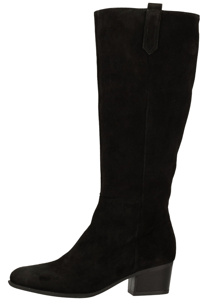 Gabor Stiefel Leder Schwarz - surf4shoes