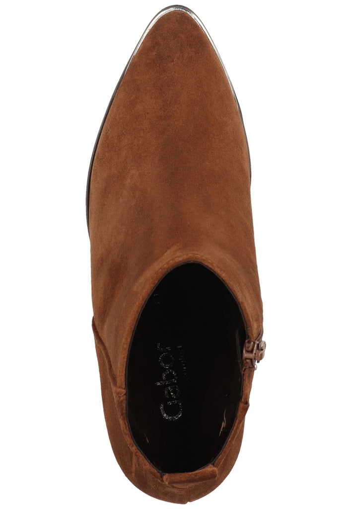 Gabor Stiefelette Leder Whisky - surf4shoes