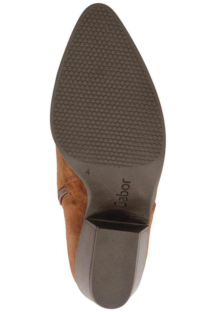 Gabor Stiefelette Leder Whisky - surf4shoes