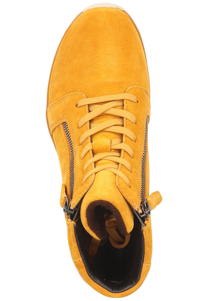 Gabor Stiefelette Leder Gelb - surf4shoes