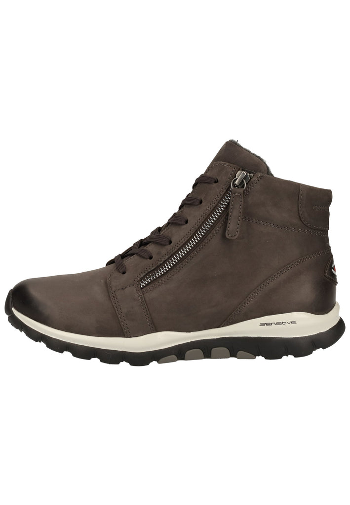 Gabor Stiefelette Leder Dunkelgrau - surf4shoes
