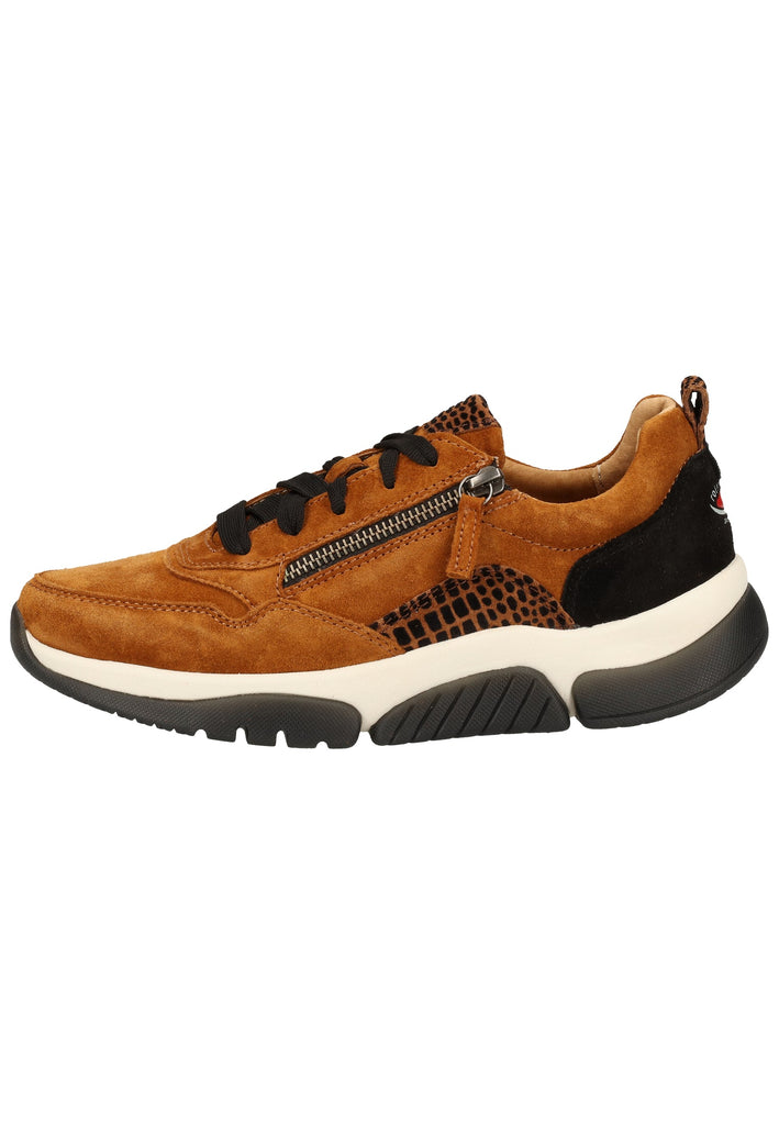Gabor Sneaker Leder Hellbraun - surf4shoes