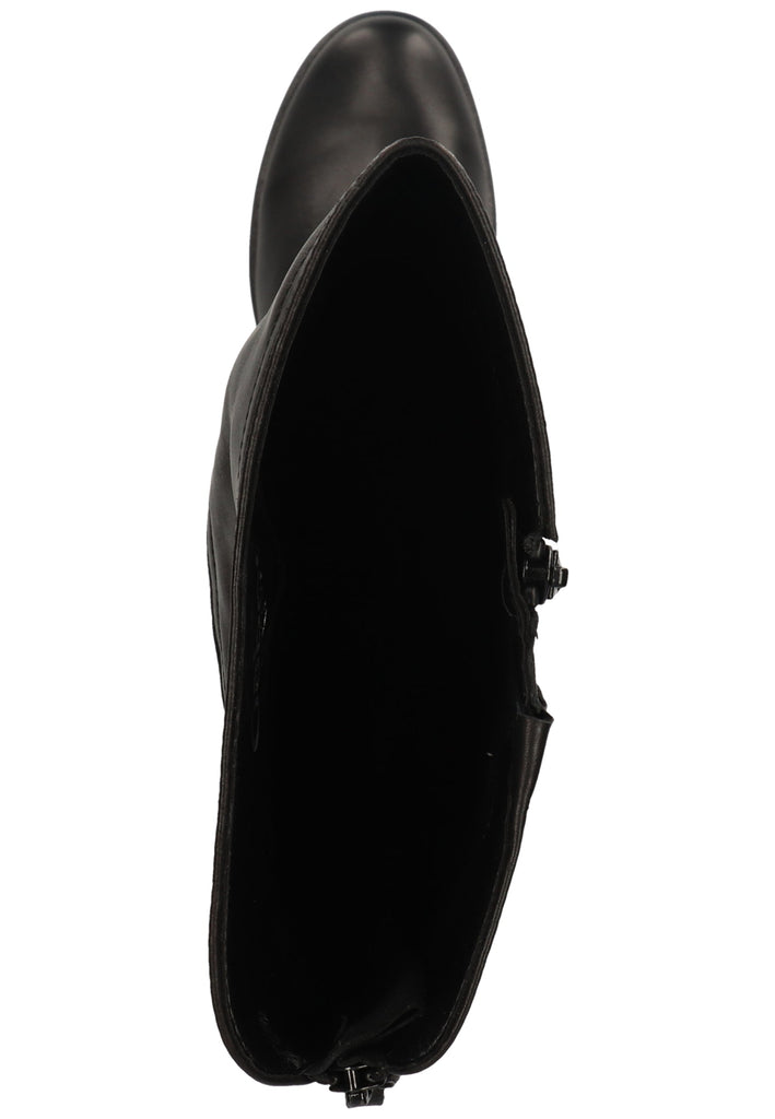 Gabor Stiefel Glattleder Schwarz - surf4shoes