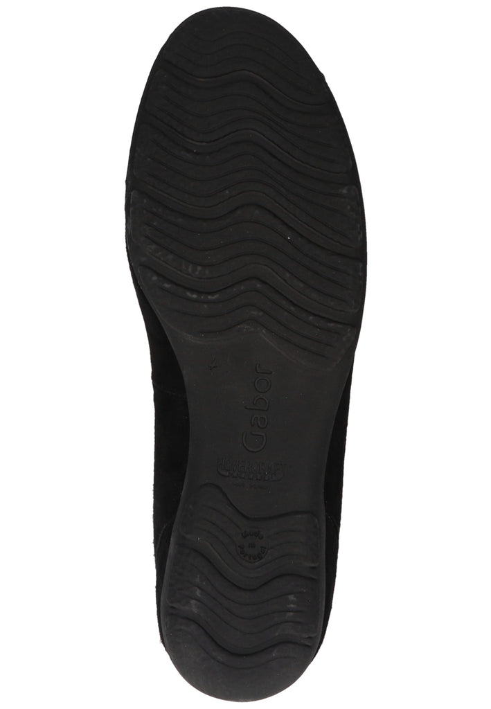 Gabor Ballerinas Leder Schwarz - surf4shoes
