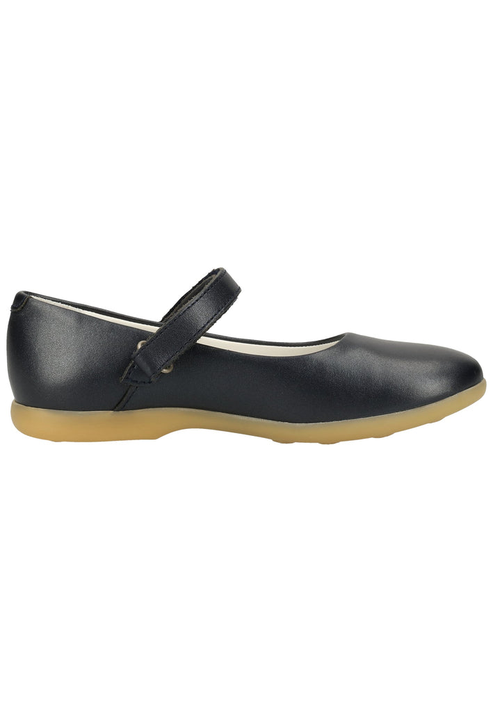 Kickers Ballerinas Leder Marine - surf4shoes