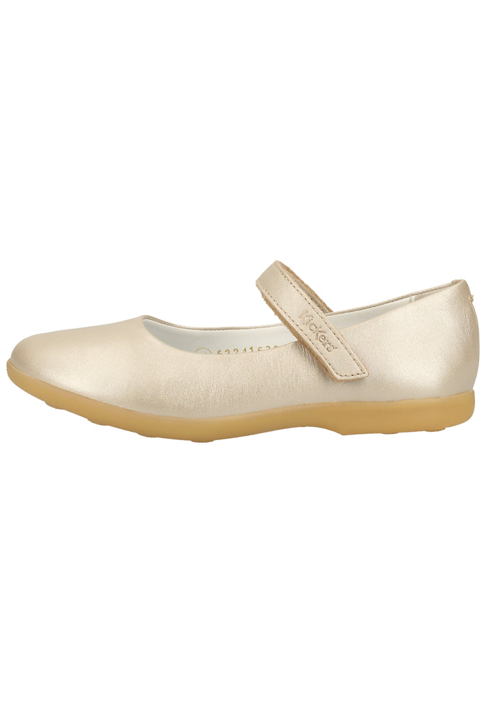 Kickers Ballerinas Leder Weiß - surf4shoes