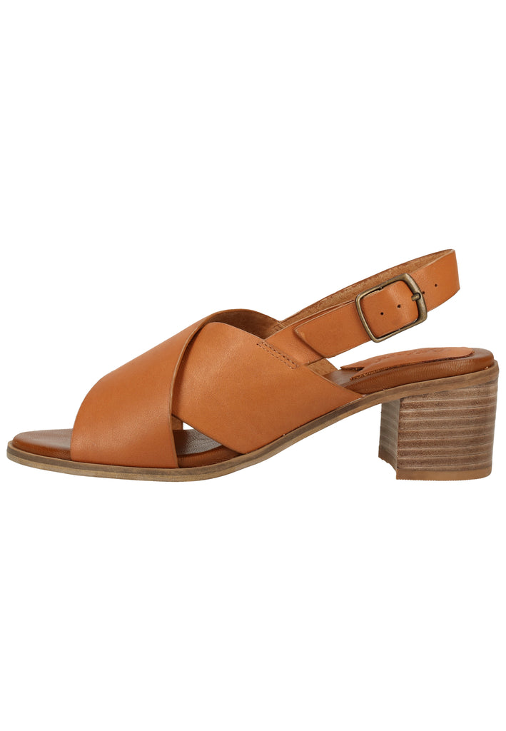 Kickers Sandalen Leder Camel - surf4shoes