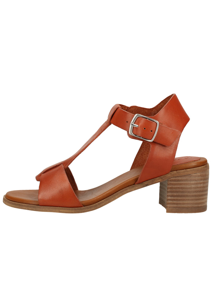 Kickers Sandalen Leder Rotbraun - surf4shoes