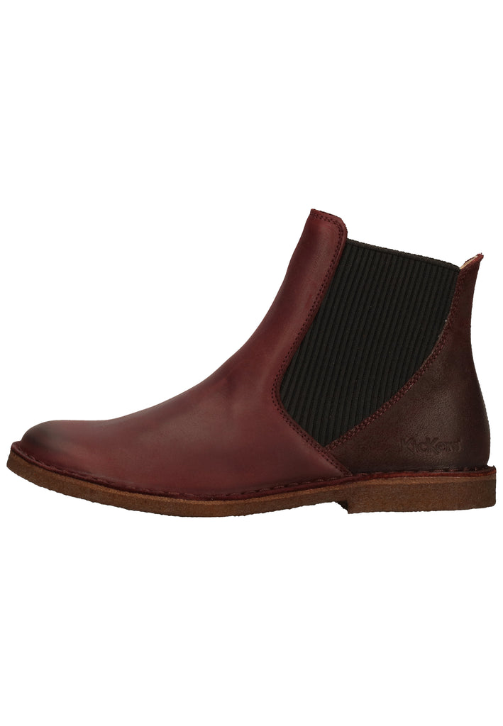 Kickers Stiefelette Leder Bordeaux - surf4shoes