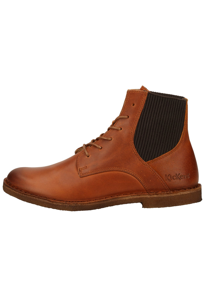 Kickers Stiefelette Leder Orange - surf4shoes