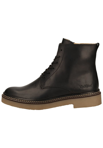 Kickers Stiefelette Leder Schwarz - surf4shoes