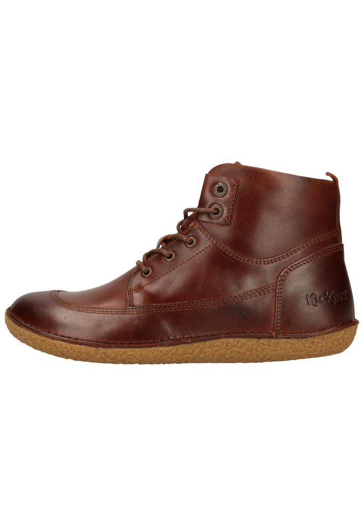 Kickers Stiefelette Leder Dunkelbraun - surf4shoes
