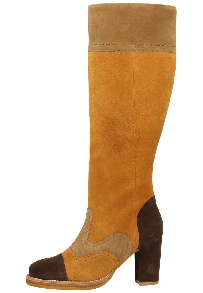 Kickers Stiefel Leder Camel - surf4shoes