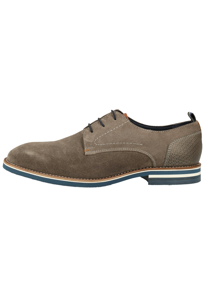 s.Oliver Halbschuhe Leder Grau - surf4shoes