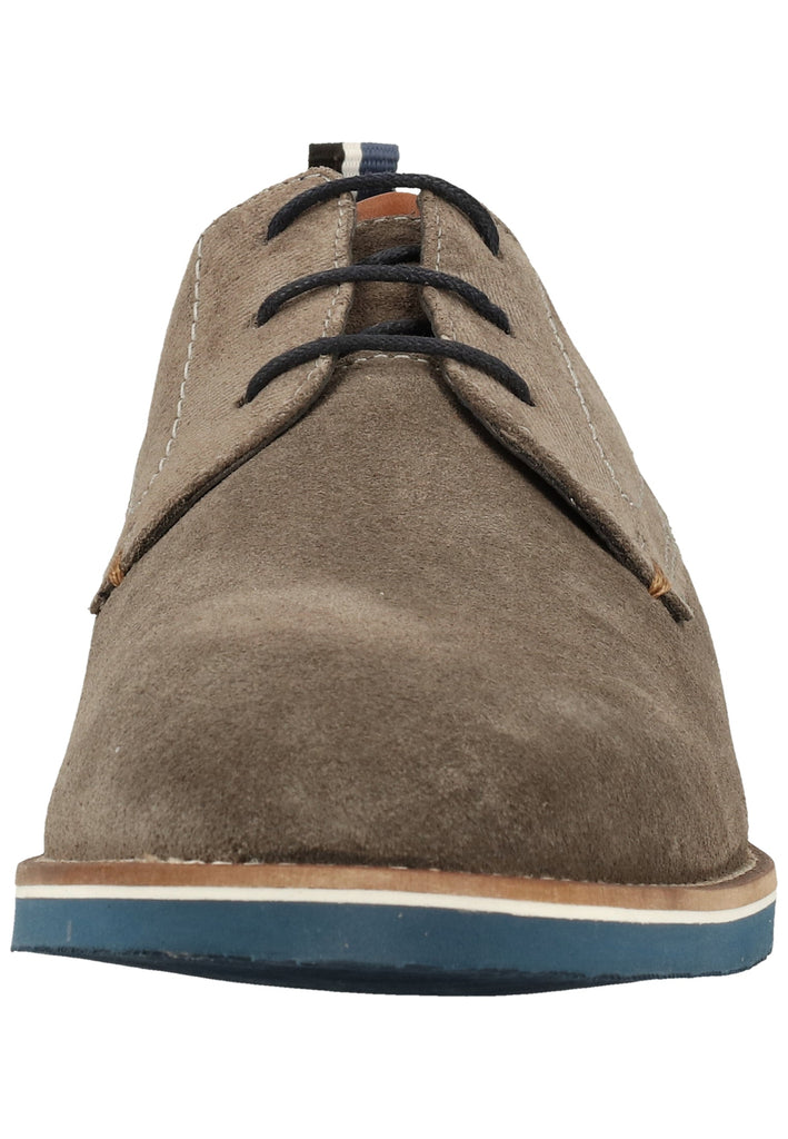 s.Oliver Halbschuhe Leder Grau - surf4shoes
