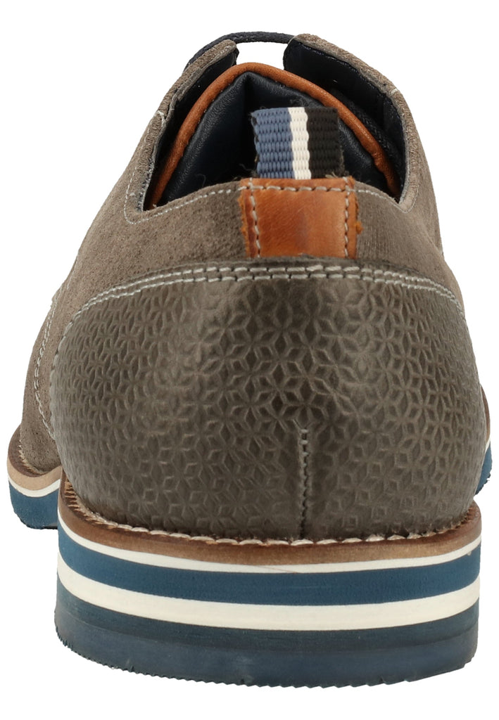 s.Oliver Halbschuhe Leder Grau - surf4shoes