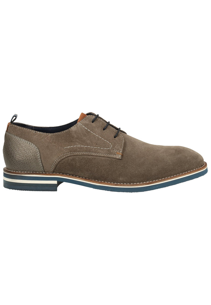 s.Oliver Halbschuhe Leder Grau - surf4shoes