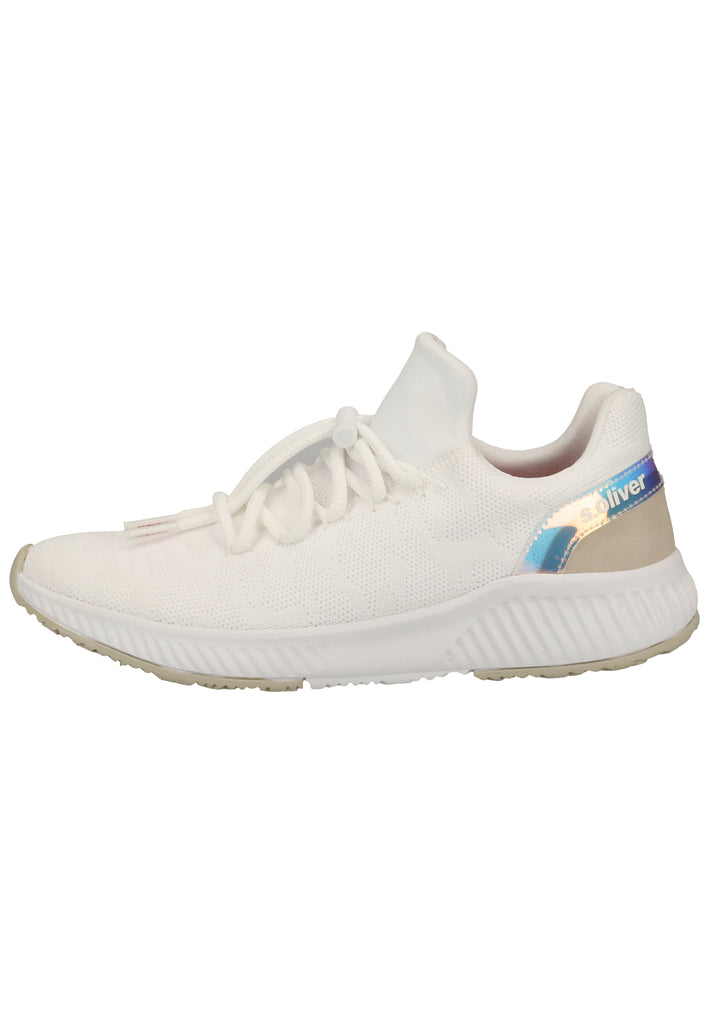 s.Oliver Sneaker Textil Weiß - surf4shoes