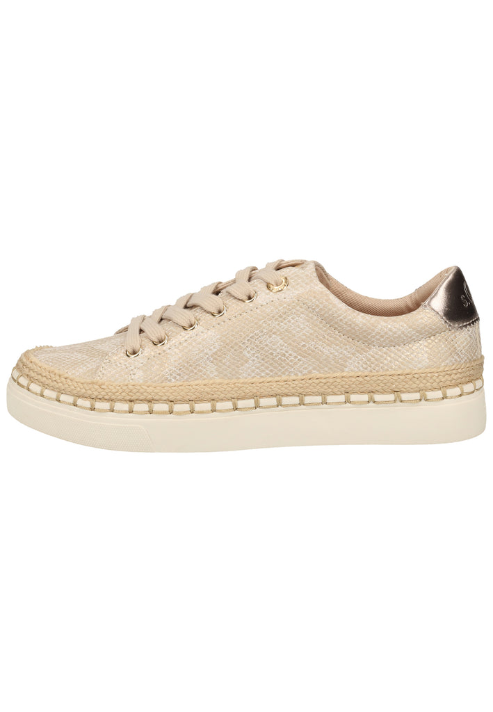 s.Oliver Sneaker Lederimitat Champagner - surf4shoes