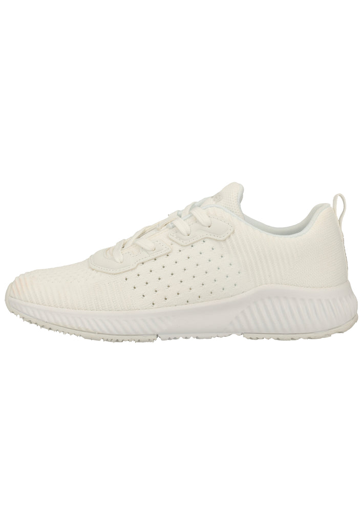 s.Oliver Sneaker Lederimitat/Textil Weiß - surf4shoes