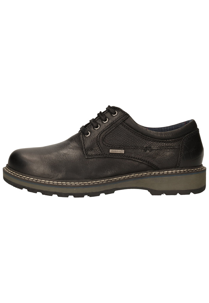 s.Oliver Halbschuhe Leder Schwarz - surf4shoes