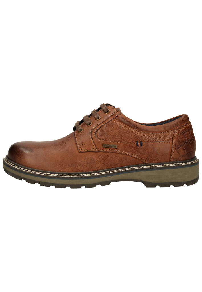 s.Oliver Halbschuhe Leder Braun - surf4shoes