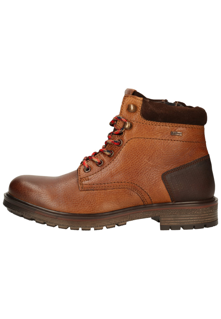 s.Oliver Stiefelette Leder Braun - surf4shoes