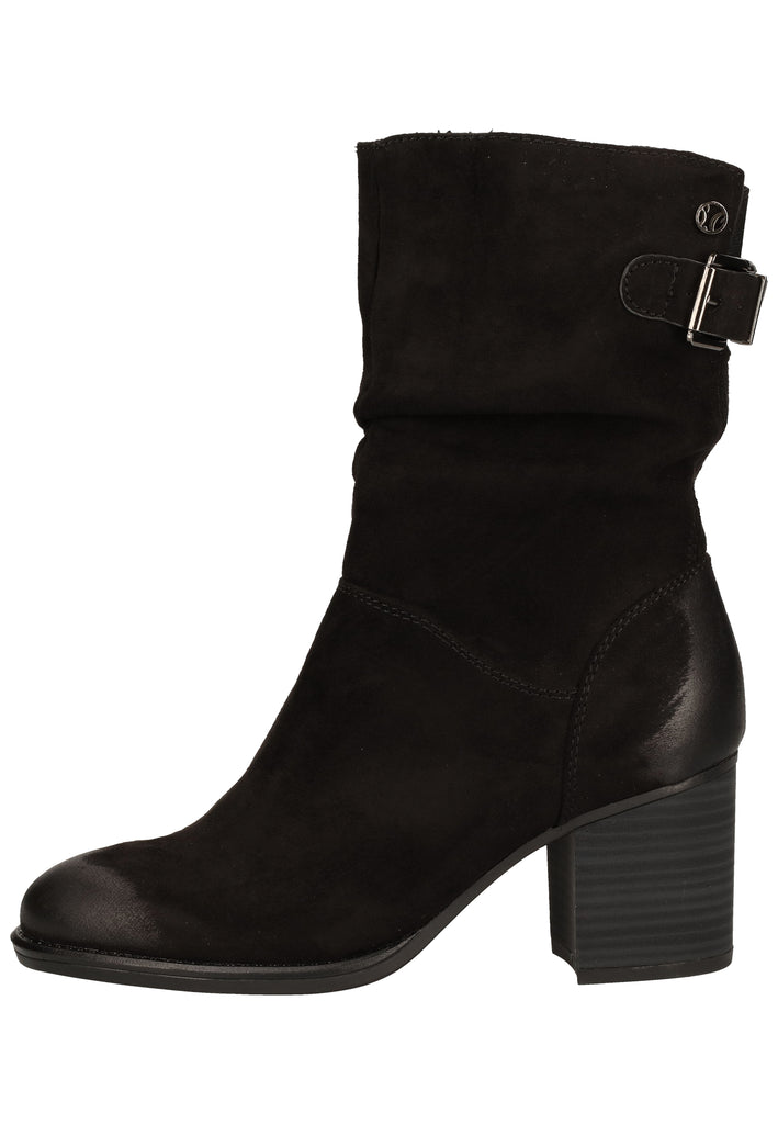 s.Oliver Stiefelette Textil Schwarz - surf4shoes