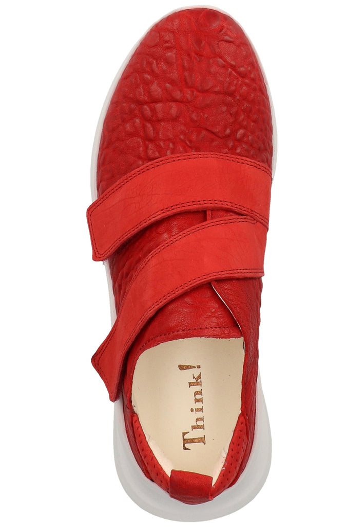 Think! Halbschuhe Leder Rot - surf4shoes