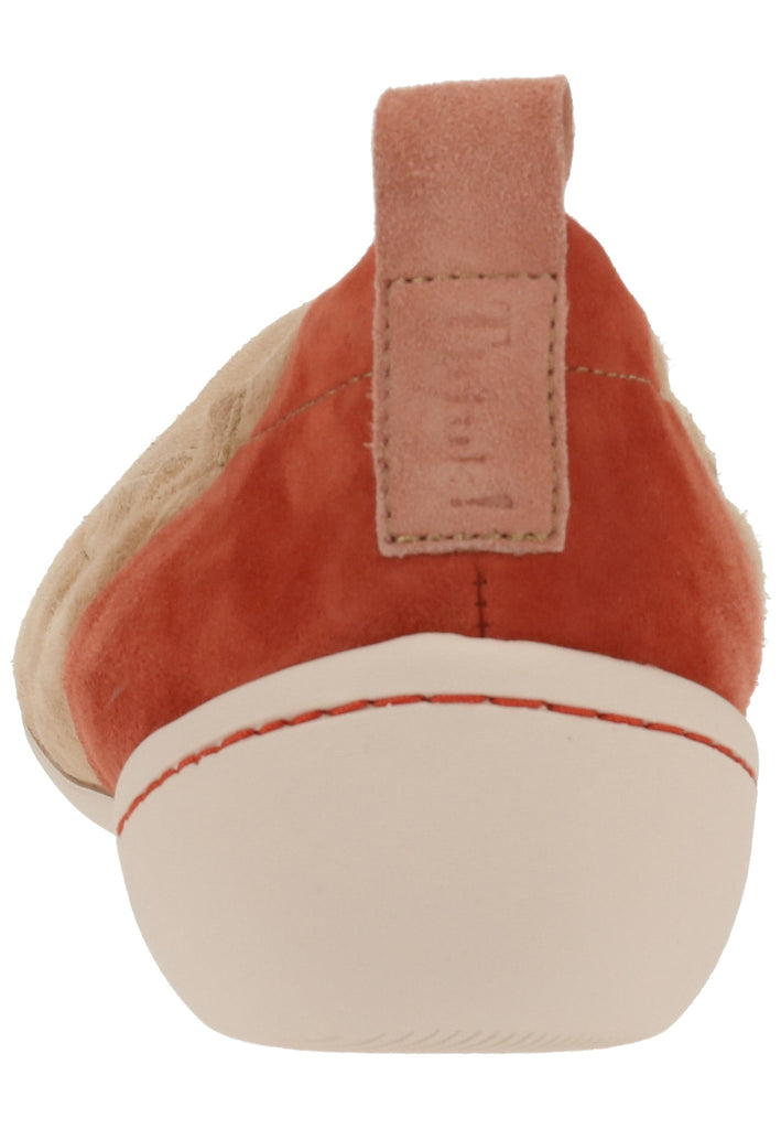 Think! Ballerinas Leder Nude - surf4shoes