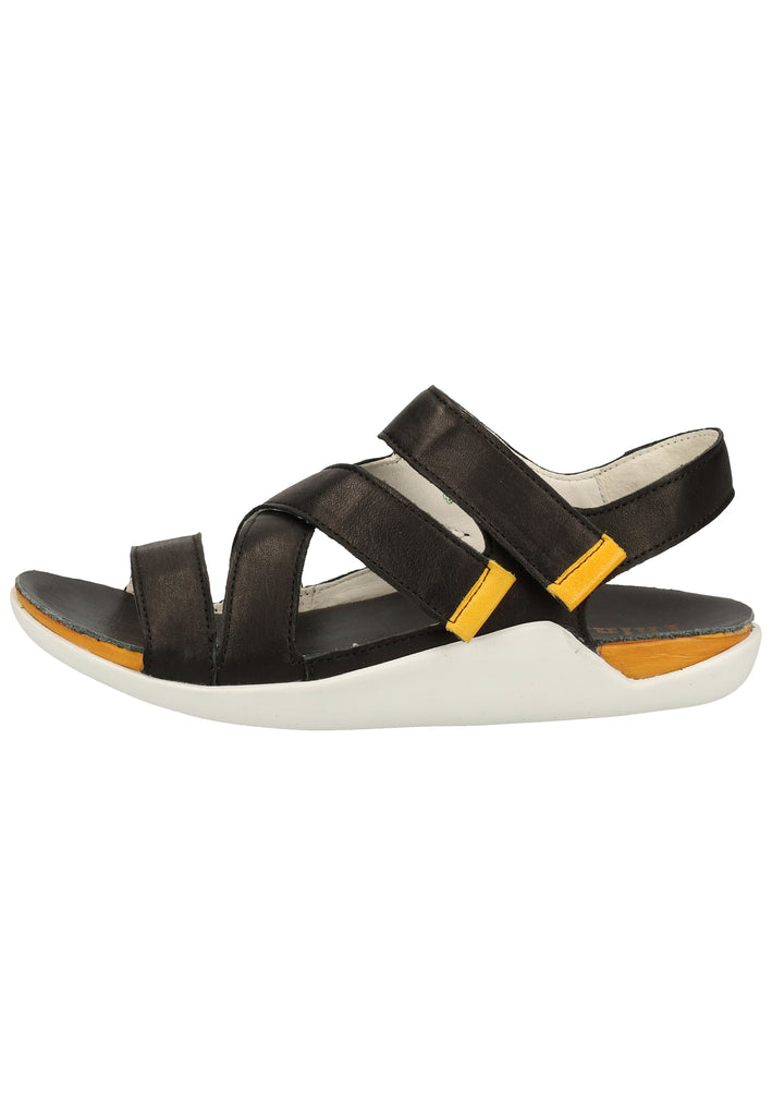 Think! Sandalen Leder Schwarz - surf4shoes