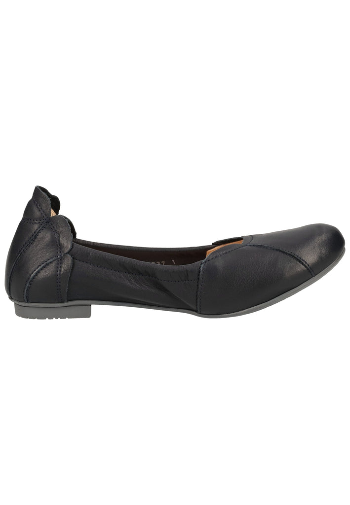 Think! Ballerinas Leder Navy - surf4shoes