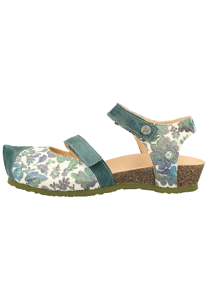 Think! Sandalen Leder Grün - surf4shoes
