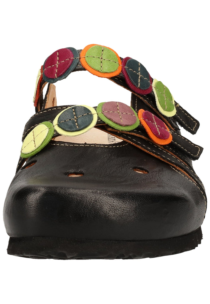Think! Clogs Leder Multi - surf4shoes