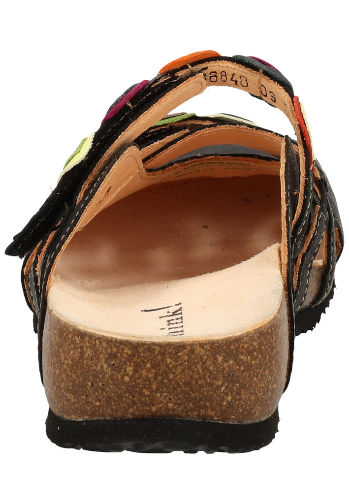 Think! Clogs Leder Multi - surf4shoes
