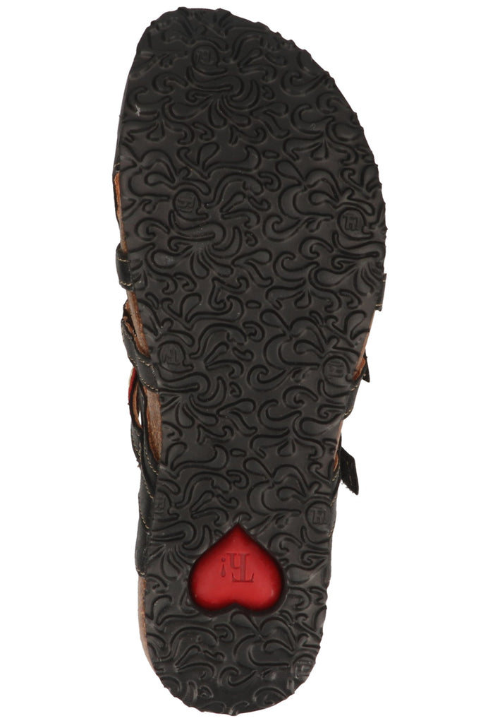 Think! Clogs Leder Multi - surf4shoes