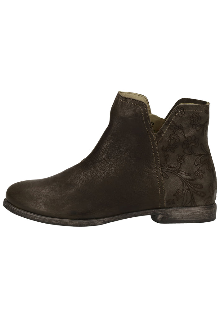 Think! Stiefelette Leder Grün - surf4shoes